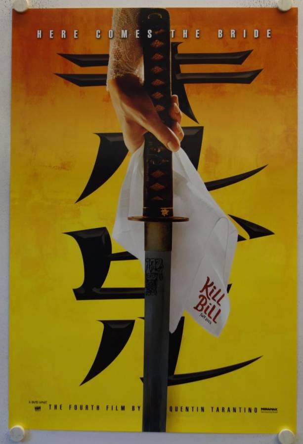 Kill Bill originales US Onesheet Filmplakat